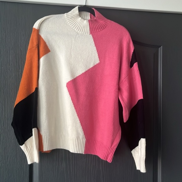 Color block sweater - Picture 2 of 3